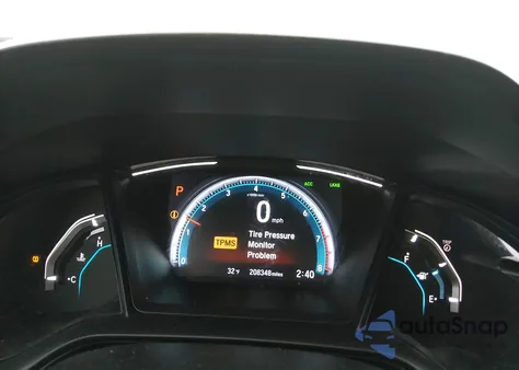2019 Honda Civic Lx z USA, uszkodzony, nr VIN 19XFC2F66KE026962